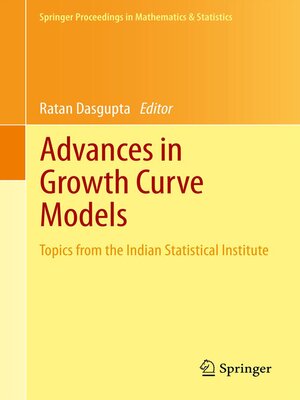 cover image of Advances in Growth Curve Models